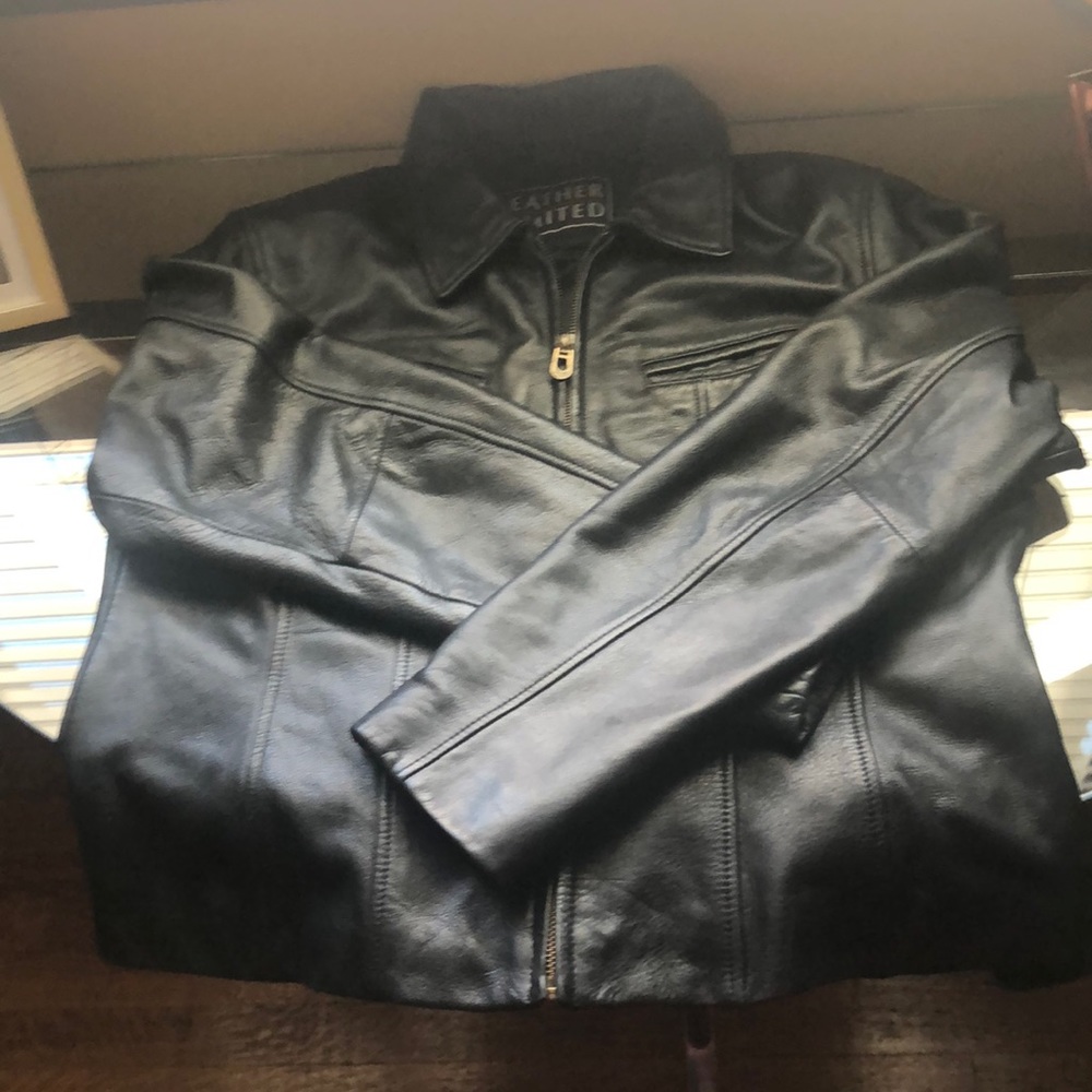 Leather jacket